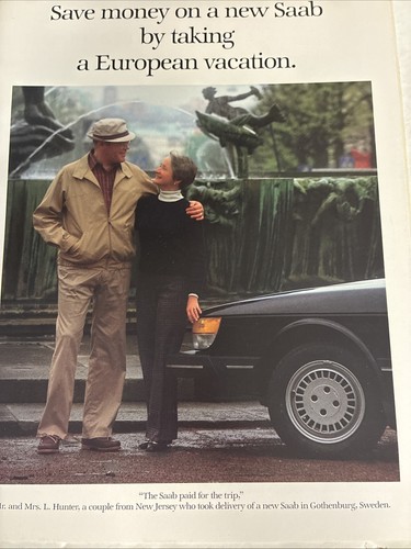 Saab 900 print magazine - ad,